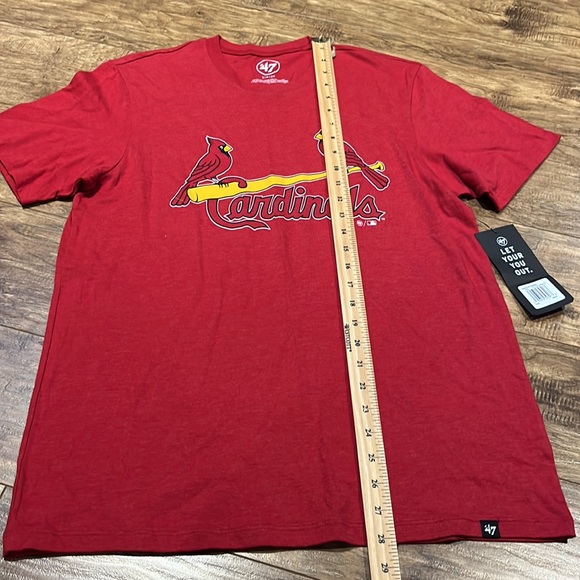47 St. Louis Cardinals red short sleeve t-shirt - Picture 6 of 9